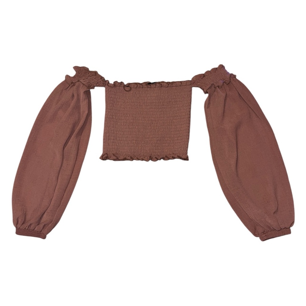 New Women’s Mauve Off-Shoulder Top